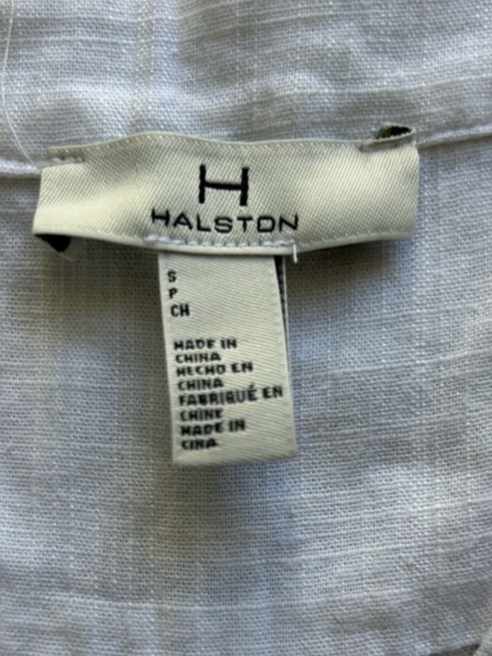 Halston Heritage Colorblock Midi Skirt Dress with belt - Picture 4 of 5